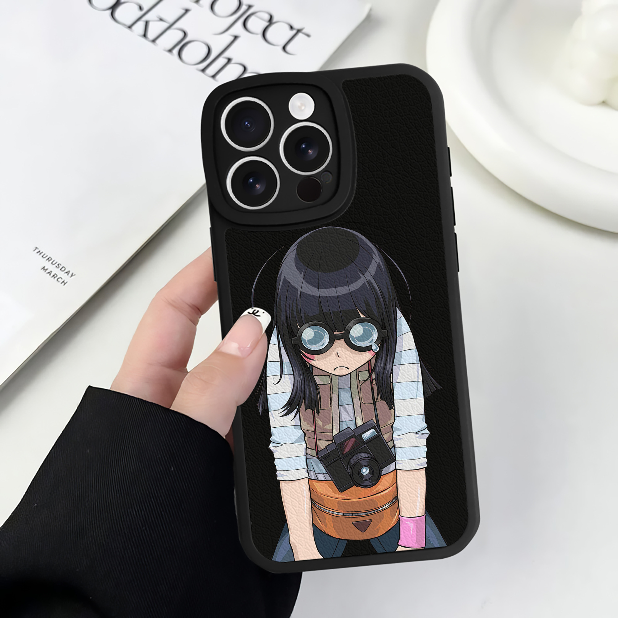 遊☆戯☆王 Yu-Gi-Oh! 【iPhone 16シリーズ対応】シリコンスマホケース（レザー調） 材質：シリコン